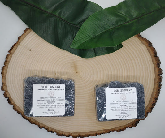 Activated Charcoal Soap - Bare